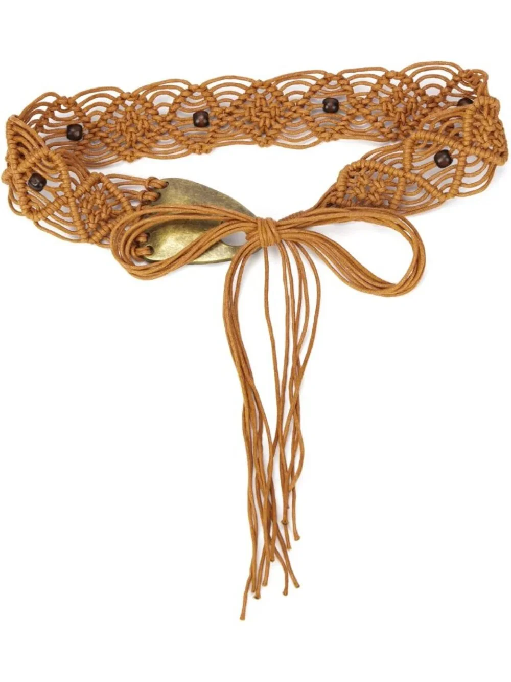 Bohemian Rope Braid Waist Belt for Women - Stylish Accessory for Any Outfit